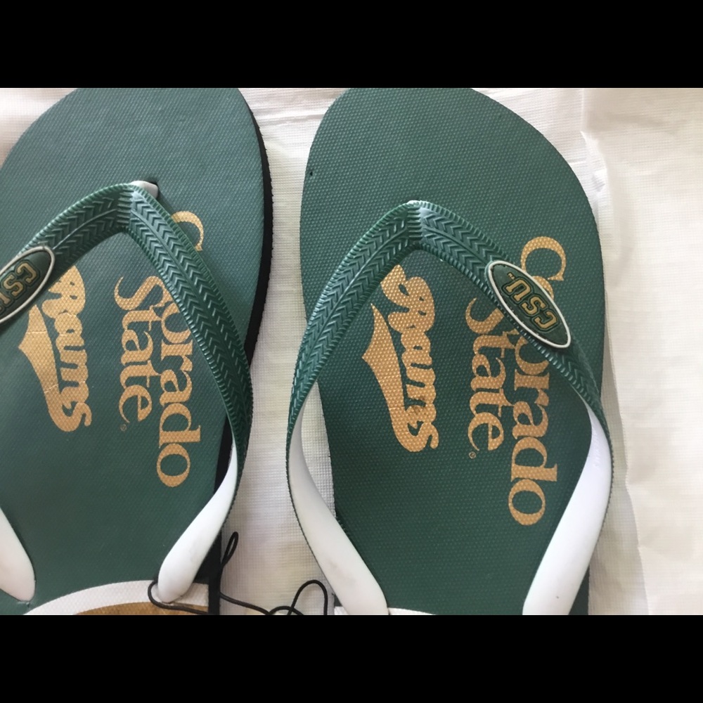 Colorado State Rams Flip Flops - Picture 3 of 4